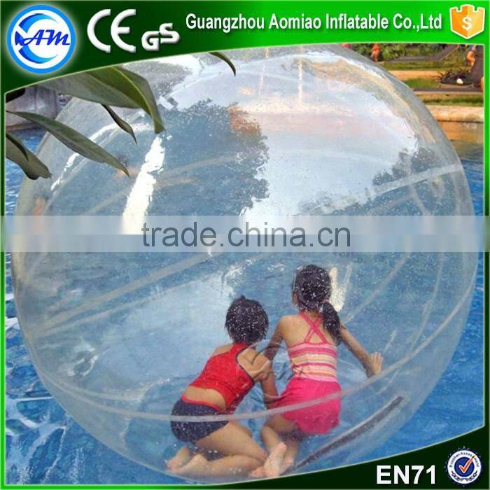 1.8m running ball water roll inside inflatable water running ball for kids