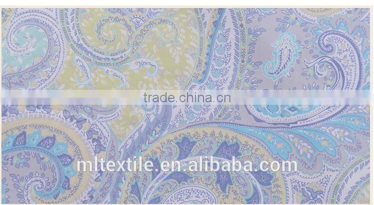 Colorful cotton wax print fabric printed for home textile fabric