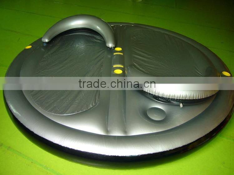 PVC inflatable swimming pool floating island toys