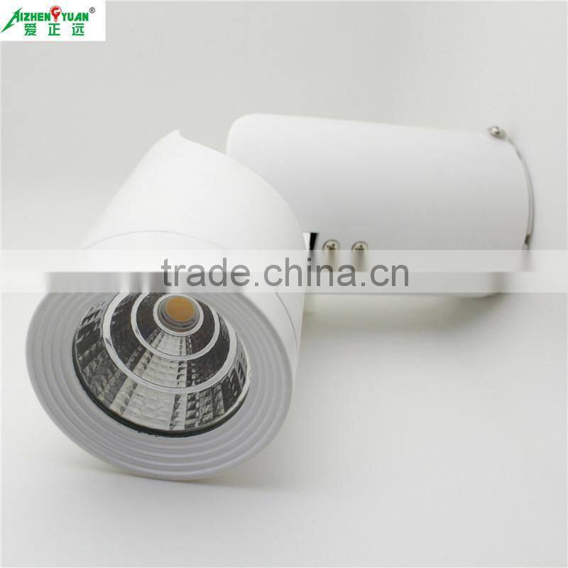 6W 2700K Commercial LED track light with white body
