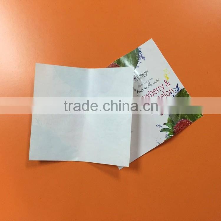 factory custom colorful PVC printed cosmetic adhesive sticker