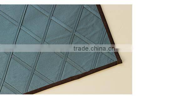 2015 new listing customized waterproof polyester placemats