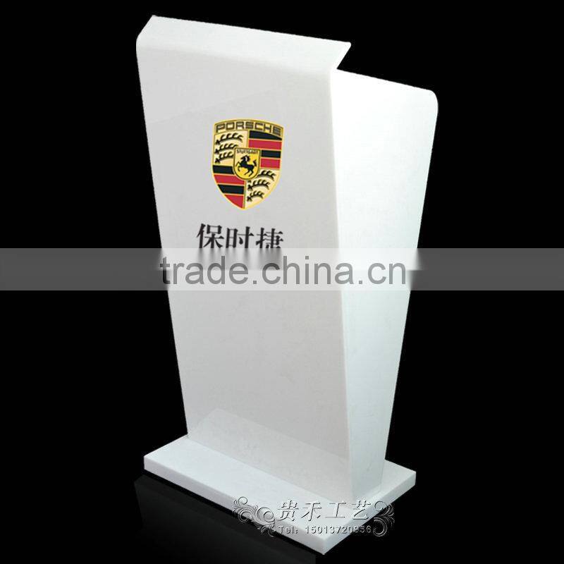 Famouns brand show celebration professional acrylic modern design crystal podium