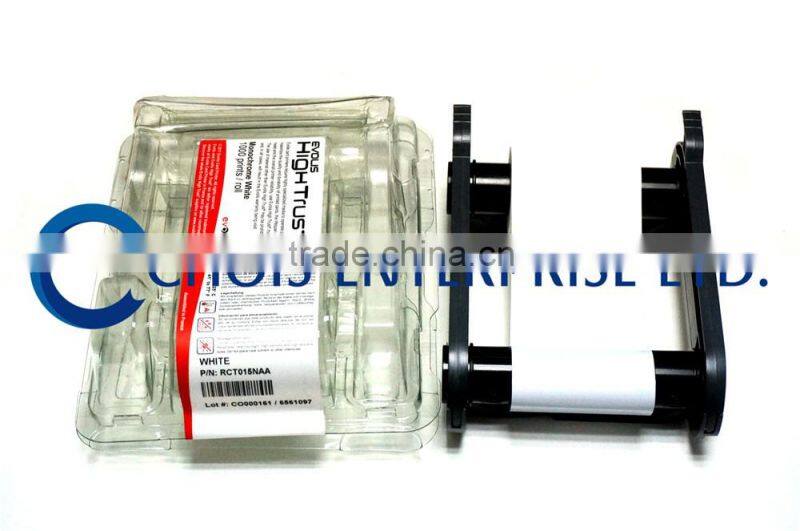 High Trust Evolis RCT015NAA White Ribbon for Primacy Printer White Ribbon