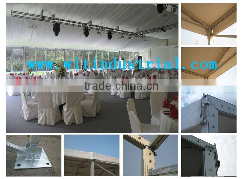 Large gorgeous steel frame pe party tent