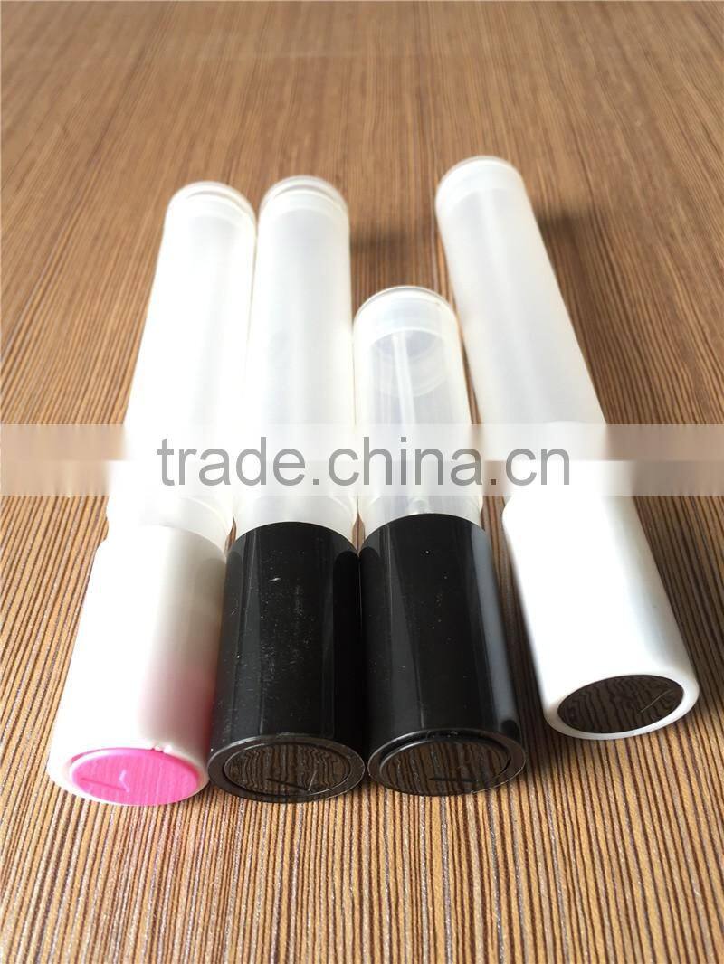 15ml 30ml empty plastic cosmetic packing tube shape perfume bottle pen spray bottle with rotary switch lock