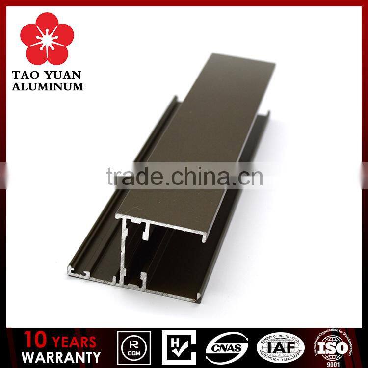 Interior design aluminium profile for window and door