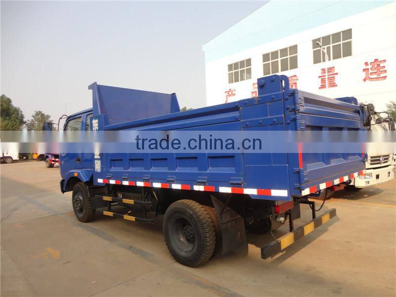 Brand new crew cab small 4x2 tipper truck for sale