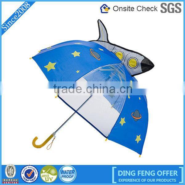 New design popular pvc transparent umbrellas in zhongshan