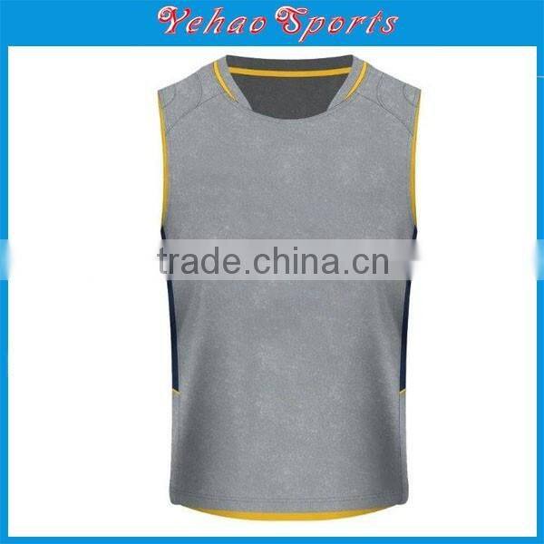 custom dri fit blank gym mens stringer singlet
