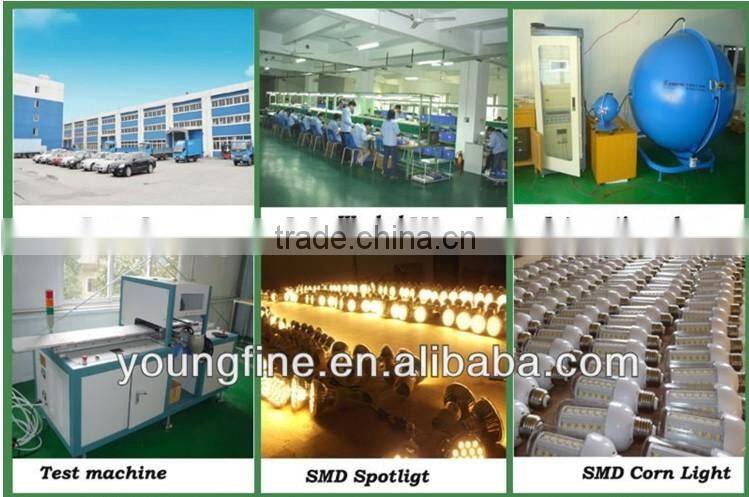 warm white 5050 smd gu10 led light 400LM With glass cover