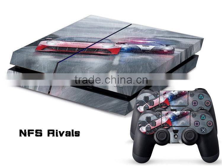 wholesale price brand new for sony playstation 4 console and controller cover for ps4 skin sticker game accessories