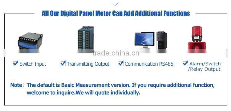 White And Black Ac Or Dc Current Ampere Meter