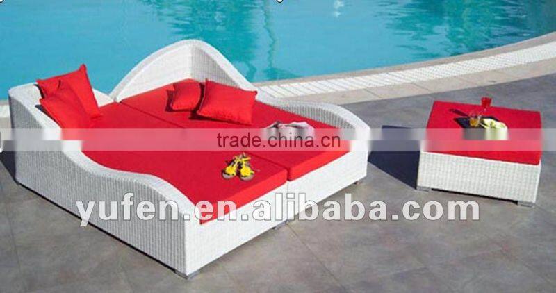 best selling rattan wicker cheap sofabed