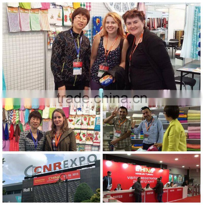 china factory cotton terry 43x43cm 68g bright tea towels with dobby print