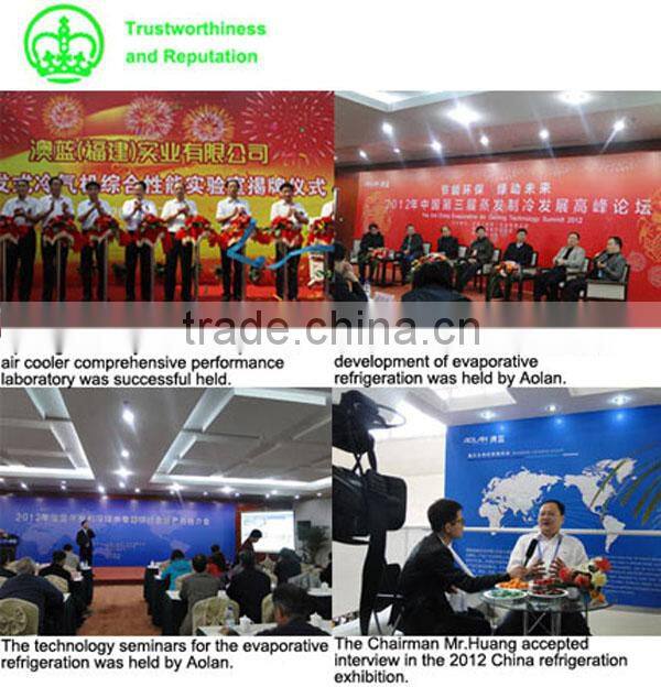 Airflow 2000m3/h inter-cross dew point indirect evaporative air cooler