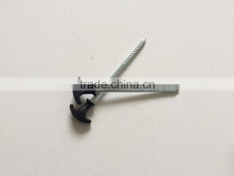 56709# 20cm (8") Bivvy Steel Tent Peg