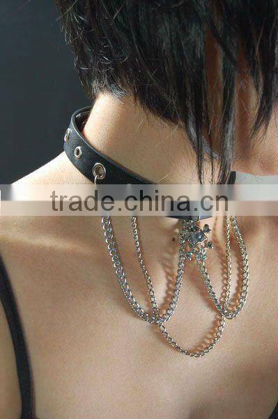 Gothic Punk Spike Style Necklace 378