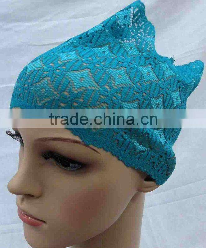 C016 new muslim lace underscarf