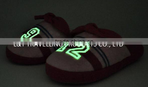 Light at night women indoor slippers,Light at night women bedroom slippers,light slippers