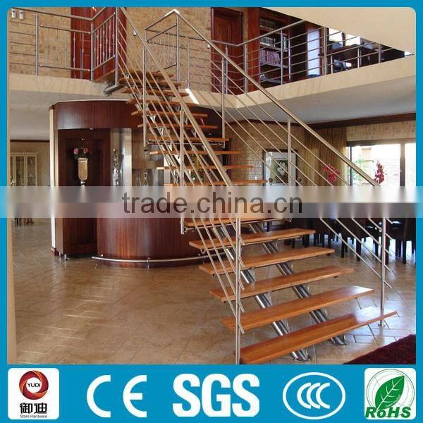 modular decorative interior wood stairs