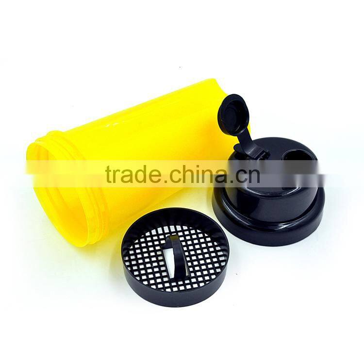 JoyShaker Factory Supply Protein Plastic Shaker Bottle Logo Printing