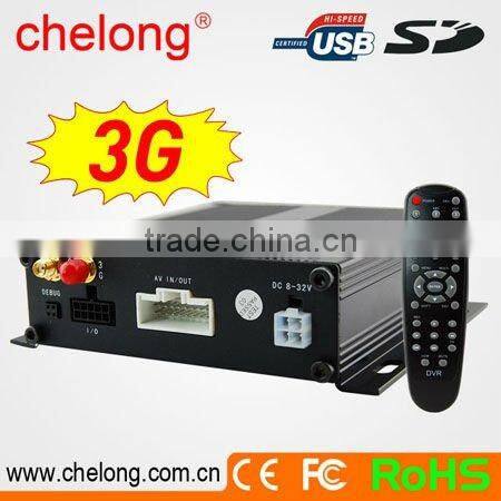 Support 32GB SD card 4-channel mobile sd dvr