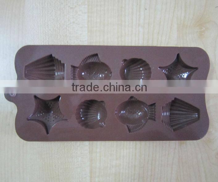 different designs silicone chocolate moulds