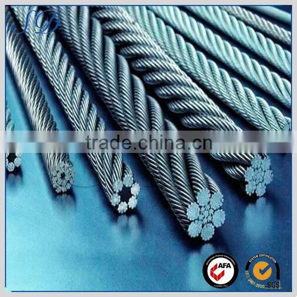 Widely used guaranteed quality steel wire rope for fitness equipment