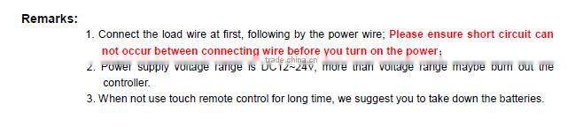 RF Color Temperature Adjustable Led Controller Thinker Lighting Electronic