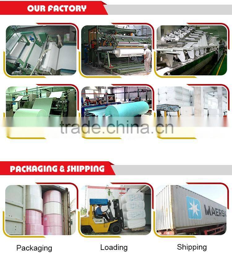 Trustworthy Business No Scratch to Surface White Polypropylene Woodpulp Spunlace Non-Woven