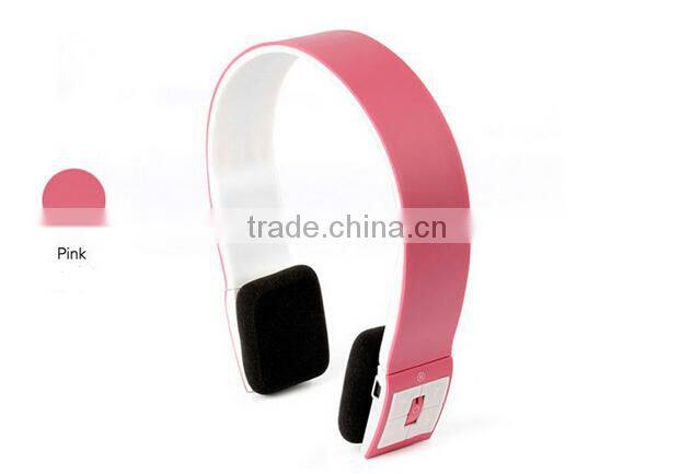 stylish mobile phone bluetooth wireless stereo headphone headset stereo earphone for x1