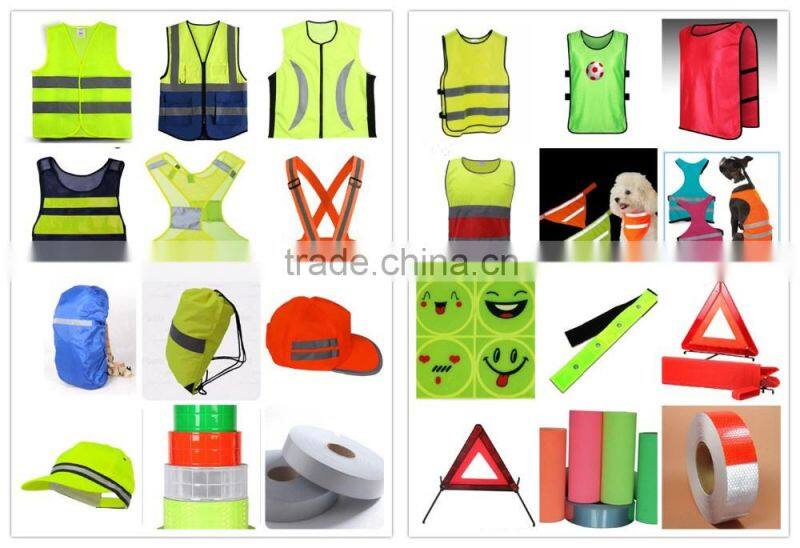 CE Hi Vis Reflective Dog Vest For Pet Dog Fluorescent Security Warning