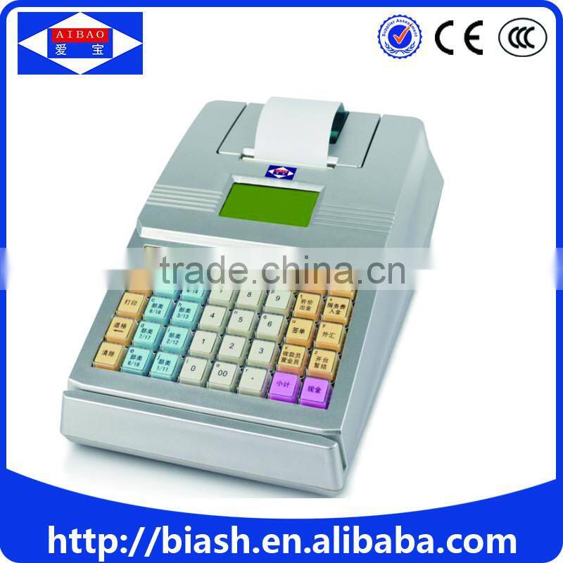 ecletronic cash register with printer