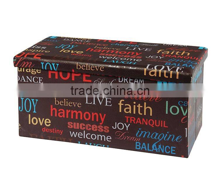 Homely stool footrest/storing/seat multi function ottoman