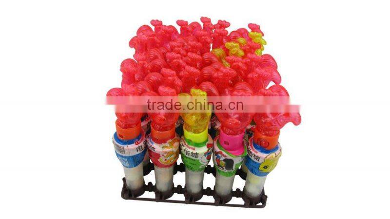 Cheap price sweets candy toy with tude plastic toy