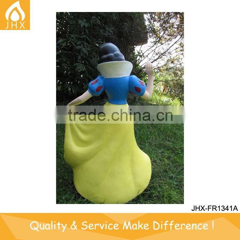 Outdoor Beautiful Snow White Garden Statue