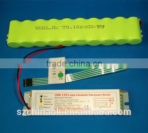 Emergency conversion kit with power pack for emergency led tube light