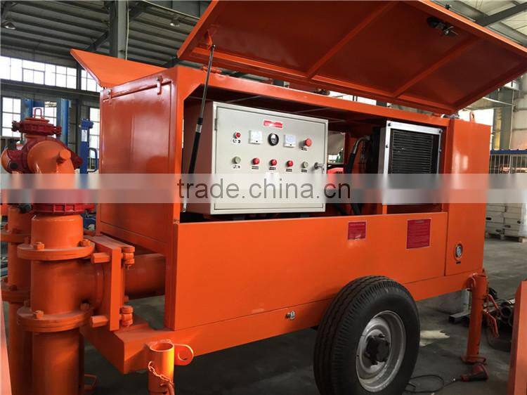 lightweight foam concrete conveying or pumping machine