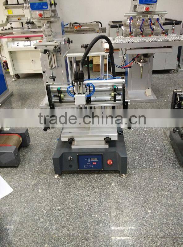 T slot flat screen printing machine