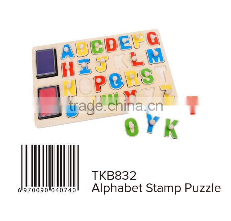 Educational chinese wooden puzzle