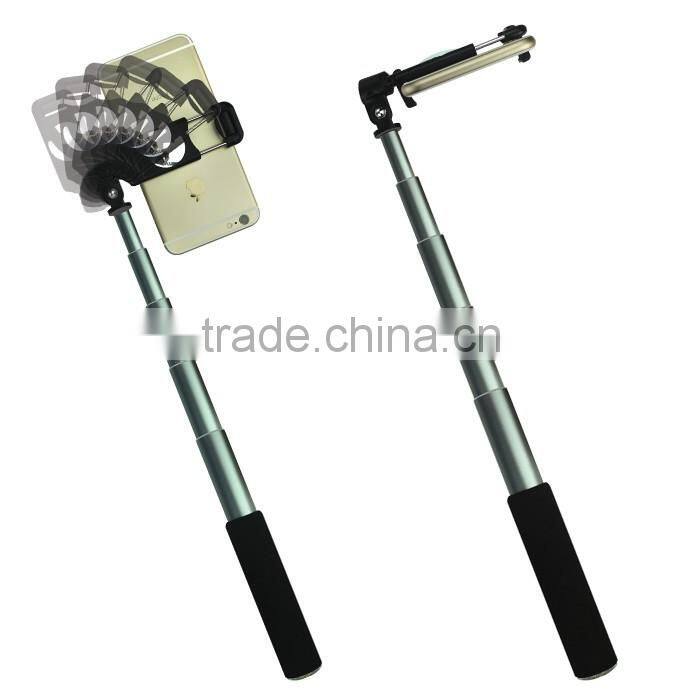 new technology Wireless Bluetooth Selfie Stick selfiestick Transparent PTZ selfiestick universal remote control for mobile phone