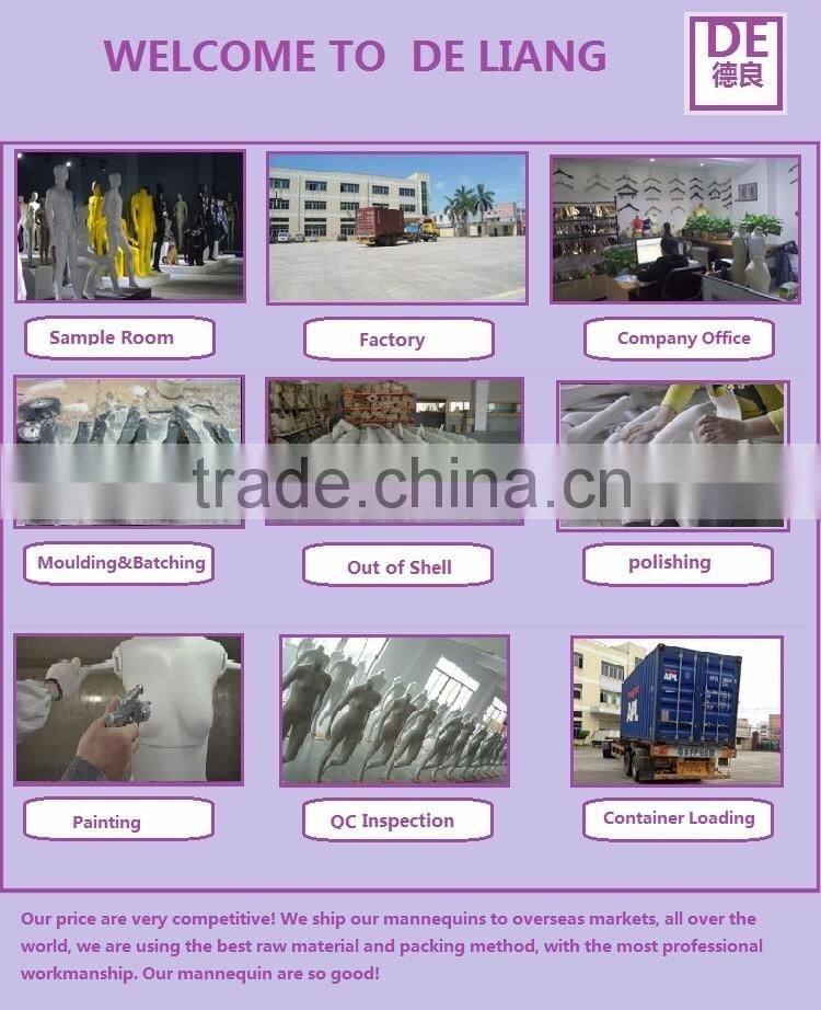 DL801 Male display sport leg knee forms white color silver color matt