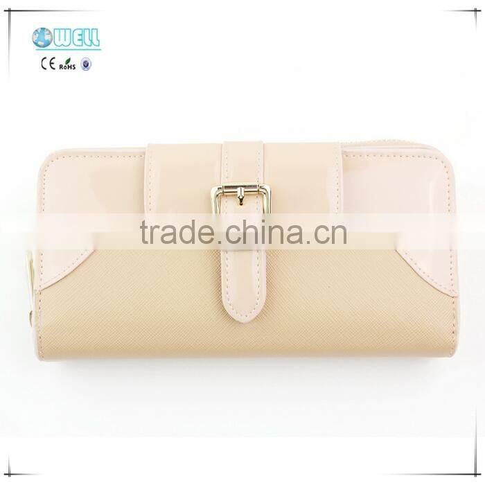 2016 China Supplier Women Economic Long Wallet leather Ladies Purses Grace Romance Wallets