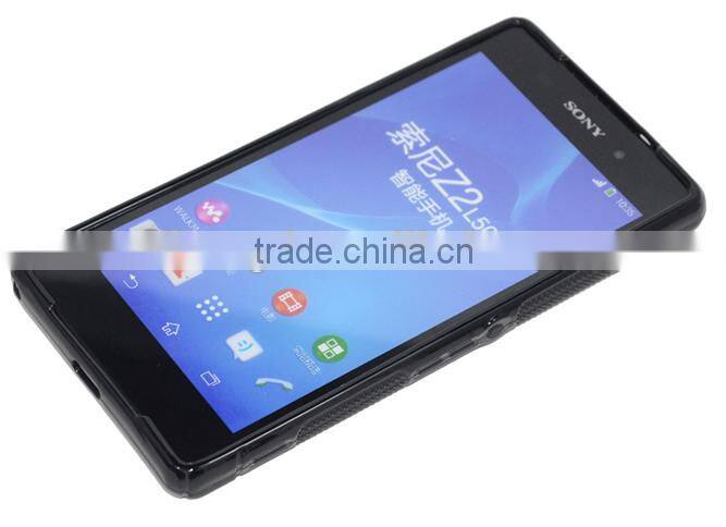 S Line Matte Soft TPU Case For LG Sony Xperia Z2/Z2 mini