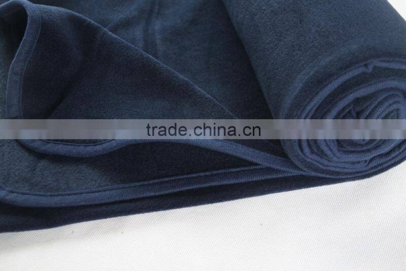 Multi-Purpose Travel Home Polyester Plaid Fleece Blanket