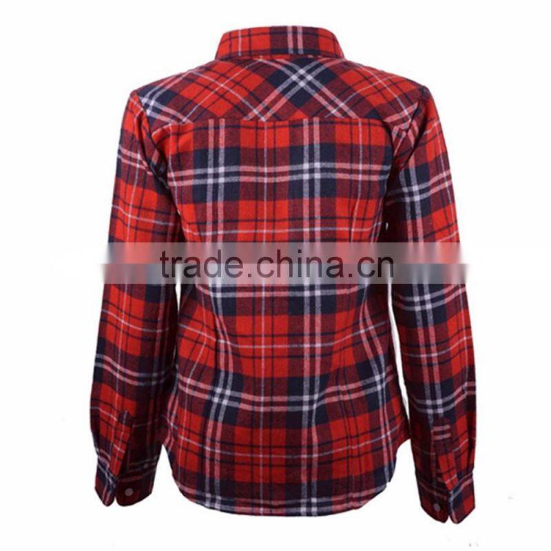 New Arrival Custom Flannel Shirt for Women