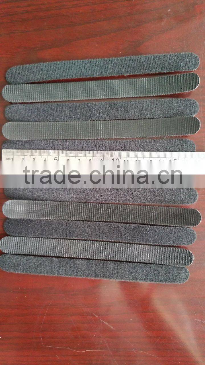 Plastic injection hook+blue soft loop back to back cable ties