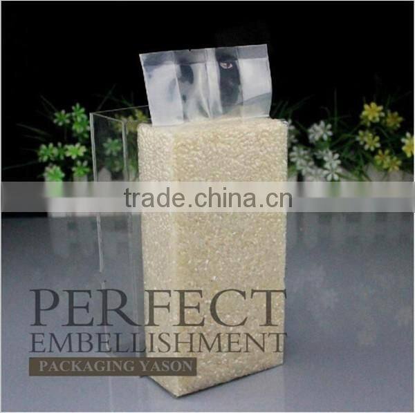 5 kg rice bag ,18*6*40 cm ,resealable storage vacuum cleaner bag,sample for free