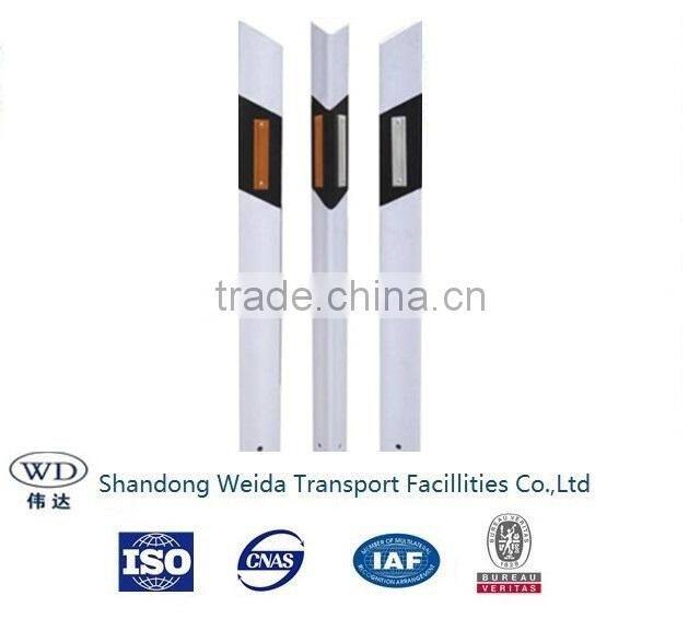 High reflective round type highway guardrail reflector delineator